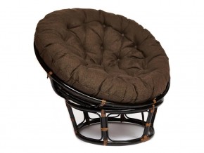 Кресло Papasan 23/01 W с подушкой Antique brown, ткань Коричневый в Сургуте - surgut.magazin-mebel74.ru | фото