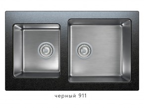 Мойка комбинированная Tolero twist TTS-840 Черный 911 в Сургуте - surgut.magazin-mebel74.ru | фото