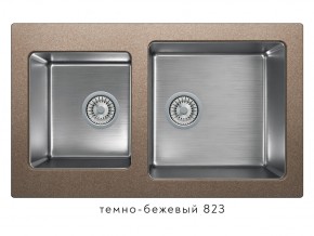 Мойка комбинированная Tolero twist TTS-840 Темно-бежевый 823 в Сургуте - surgut.magazin-mebel74.ru | фото