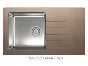 Мойка комбинированная Tolero twist TTS-860 Темно-бежевый 82 в Сургуте - surgut.magazin-mebel74.ru | фото