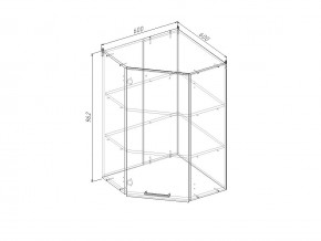 ВУ9 Модуль верхний Угловой МВУ9 в Сургуте - surgut.magazin-mebel74.ru | фото